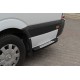 Бокові пороги DOT-Line за колесом (2 шт., Алюм.) Довга база для Volkswagen LT 1995-2006 рр