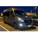 Нижня накладка на передній бампер (під фарбування) для Mercedes Sprinter W907/W910 2018- рр