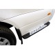 Бокові пороги DOT-Line за колесом (2 шт., Алюм.) 85см для Mercedes Sprinter W907/W910 2018- рр