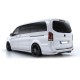 Накладка на задній бампер (натуральний карбон) для Mercedes Vito / V-class W447 2014- рр