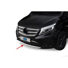 Накладки на передній бампер (нерж) для Mercedes Vito / V-class W447 2014- рр