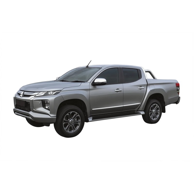 Молдинг дверні (4 шт, нерж) для Mitsubishi L200 2015-2024 рр