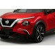 Накладки на фари (2 шт, нерж.) для Nissan Juke 2020- рр