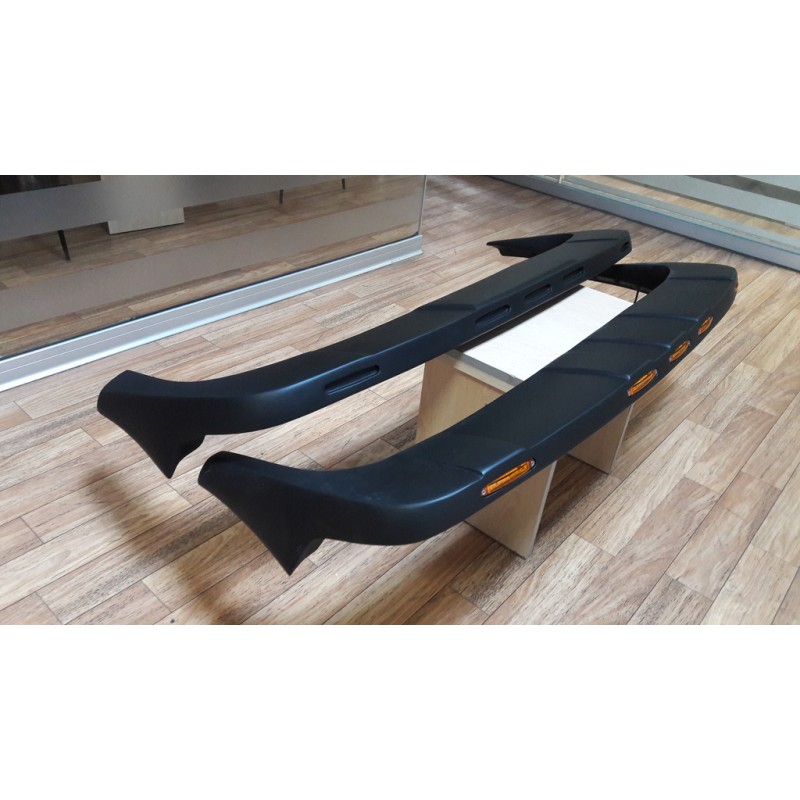 Козирок лобового скла (Meliset LED V2) для Nissan Navara/NP300 2016- рр