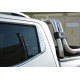 Накладки на задні стойки (2 шт, нерж) для Nissan Navara/NP300 2016- рр