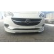 Передня нижня накладка (під фарбування) для Opel Corsa E 2015-2019 рр