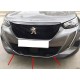 Накладка на передний бампер (1 шт, нержавейка) для Peugeot 2008 2019- гг