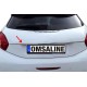 Хром планка над номером OmsaLine (нерж) для Peugeot 208 2012-2019 гг
