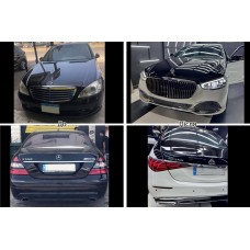 Комплект рестайлинга в W223 Maybach (без дверей) для Mercedes S-сlass W221