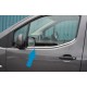 Окантовка вікон (2 шт, нерж.) для Peugeot Partner/Rifter 2019- рр