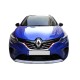 Хром накладки на решетку радиатора (6 шт, нержавейка) для Renault Captur 2019- гг