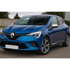 Накладки на дзеркала (2 шт, нерж.) для Renault Clio V 2019- рр