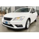 Передня ліп юбка 2017-2020 (чорна) для Seat Leon рр