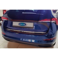 Кромка багажника OmsaLine (нерж.) для Skoda Scala