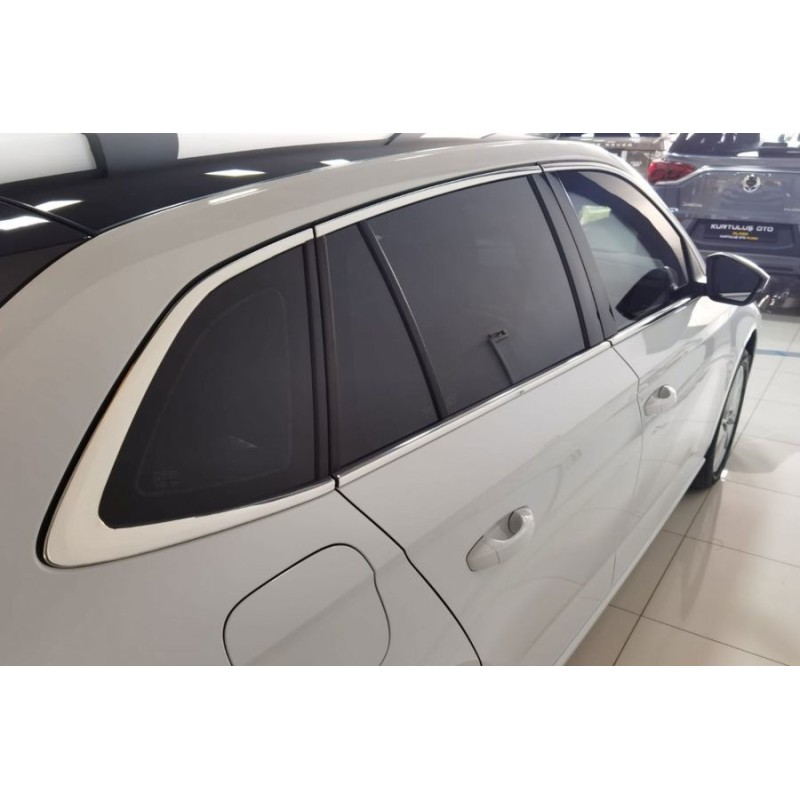 Повна окантовка вікон (10 шт, нерж) для Skoda Scala