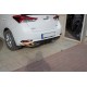 Дифузор на задній бампер (2016-2018, під фарбування) для Toyota Auris рр