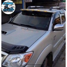 Козырек лобового стекла (Meliset LED) для Toyota Hilux 2015- гг