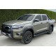 Накладки на молдинги OmsaLine (4 шт, нерж) для Toyota Hilux 2015- гг