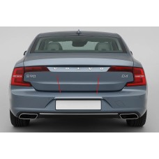 Хром планка над номером (для S90, нерж) для Volvo S90/V90 2016- рр