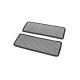 Коврики на пороги (2 шт, EVA, серые) для Nissan NV400 2010-2024 гг
