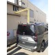 Спойлер (1 дверка, під фарбування) для Volkswagen Caddy 2020- рр