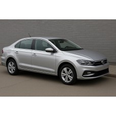 Повна окантовка вікон (14 шт, нерж) для Volkswagen Polo 2017- рр