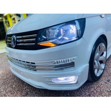 Накладка на передній бампер Genis 2015-2018 (під фарбування) для Volkswagen T6
