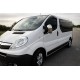 Накладки на дзеркала (2 шт.) Хромований пластик для Opel Vivaro 2001-2015 рр