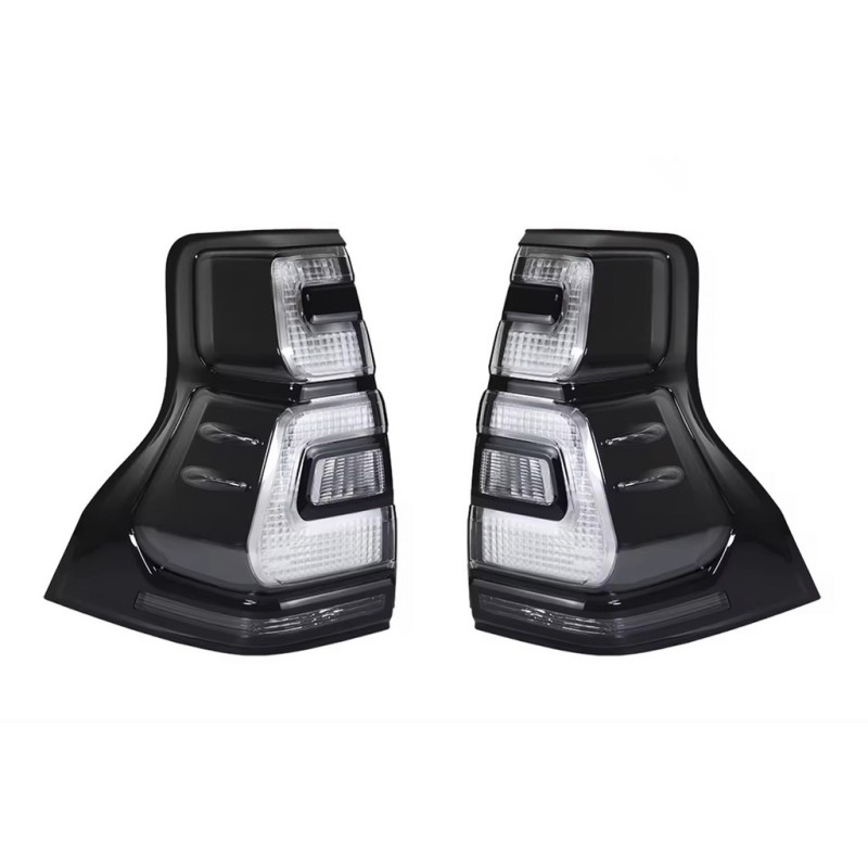 Задние фонари BlackEdition V1 Plus (2017-2023, 2 шт) для Toyota Land Cruiser Prado 150