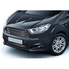 Накладки на решетку Carmos (2014-2018, 6 шт, нержавейка) для Ford Courier