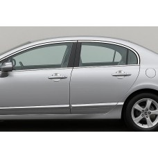Мыльнички (4 шт., пласт.) для Honda Civic Sedan VIII 2006-2011 гг