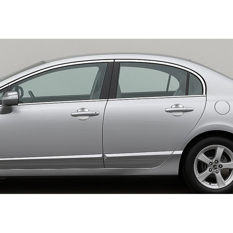 Мильнички (4 шт., пласт.) для Honda Civic Sedan VIII 2006-2011 рр