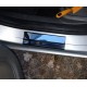 Накладки на пороги Carmos V2 (4 шт., нерж.) для Ford Focus III 2011-2017 рр