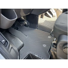 Коврики EVA (Передние, Серые) для Ford Custom 2013-2022 гг