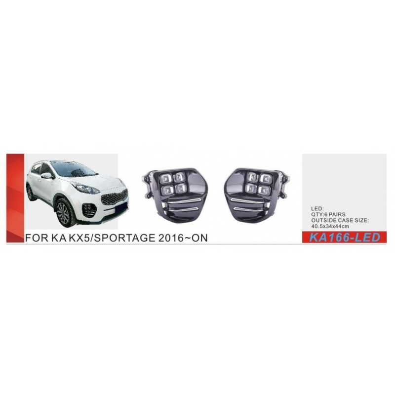 Противотуманки 2015-2018 (галогенні) для Kia Sportage рр
