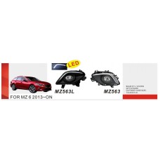 Противотуманки 2013-2015 (2 шт, галогенные) для Mazda 6