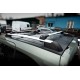 Поперечени на рейлінги під ключ Skybar V1 (2 шт) Сірий для Peugeot Partner Tepee 2008-2018 рр
