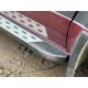 Боковые пороги DOT-Line (2 шт., алюм.) длинная база для Volkswagen Crafter 2006-2016 гг