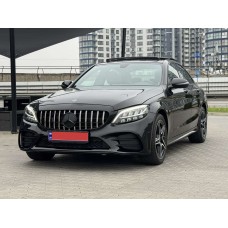 Передній бампер в зборі (AMG Line 2018-2021) для Mercedes C-сlass W205 рр