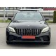 Передній бампер в зборі (AMG Line 2018-2021) для Mercedes C-сlass W205 рр
