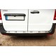Накладка на задній бампер OmsaLine Хром-2025ABS (нерж) для Mercedes Vito / V-class W447 2014- рр