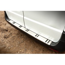 Накладка на задній бампер OmsaLine Хром-2025ABS (нерж) для Mercedes Vito / V-class W447 2014- рр