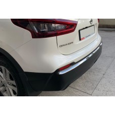 Кромка бампера (нерж) для Nissan Qashqai 2014-2021 гг