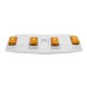 Козирьок лобовога скла V2 (LED) для Renault Duster 2008-2017 рр