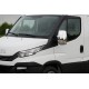 Хромированные Накладки на Зеркала (2 шт пластик) для Iveco Daily 2014- гг Хромированные Накладки на Зеркала (2 шт пластик) для Iveco Daily 2014- гг