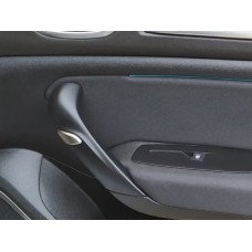 Накладки на підлокотники в салоні (2 шт, нерж) для Renault Megane IV 2016-2025 рр