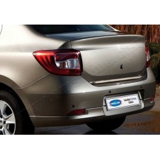 Кромка багажника 2013-2018 (нерж.) для Renault Logan II рр