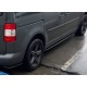 Бокові пороги Performance (чорні) для Seat Leon 2013-2020 рр