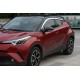 Окантовка вікон OmsaLine (4 шт., нерж.) для Toyota C-HR 2016-2023 рр Окантовка вікон OmsaLine (4 шт., нерж.) для Toyota C-HR 2016-2023 рр