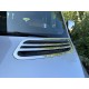 Накладки на повітрозабірник OmsaLine (2 шт., нерж) для Mercedes Sprinter W907/W910 2018- рр